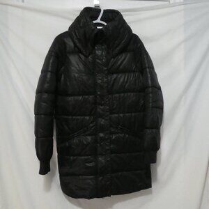 MUDO COLLECTION - Casual Look | size 39 | Black Puffer Jacket With High Collar